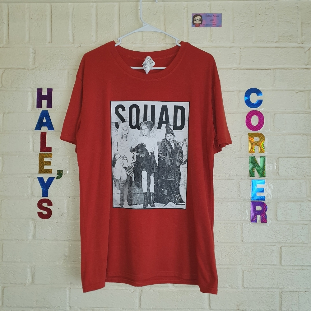 Classic Hocus Pocus Squad Movie Tangerine Orange T-shirt Size XL